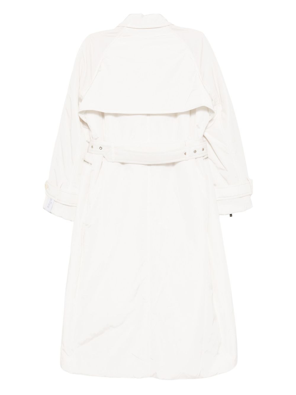 double-breasted trench coat - 2