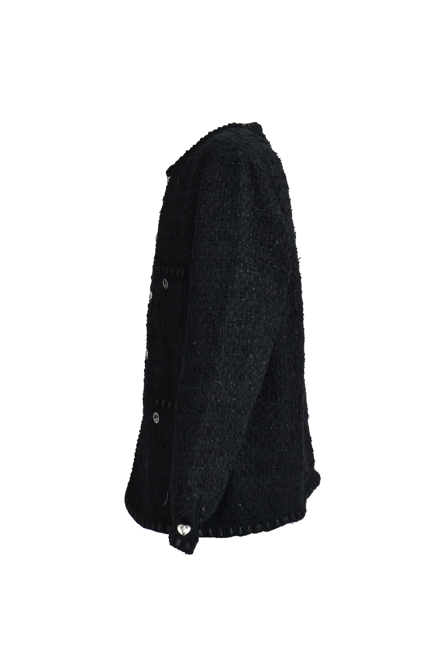 TWEED JACKET / BLK - 3