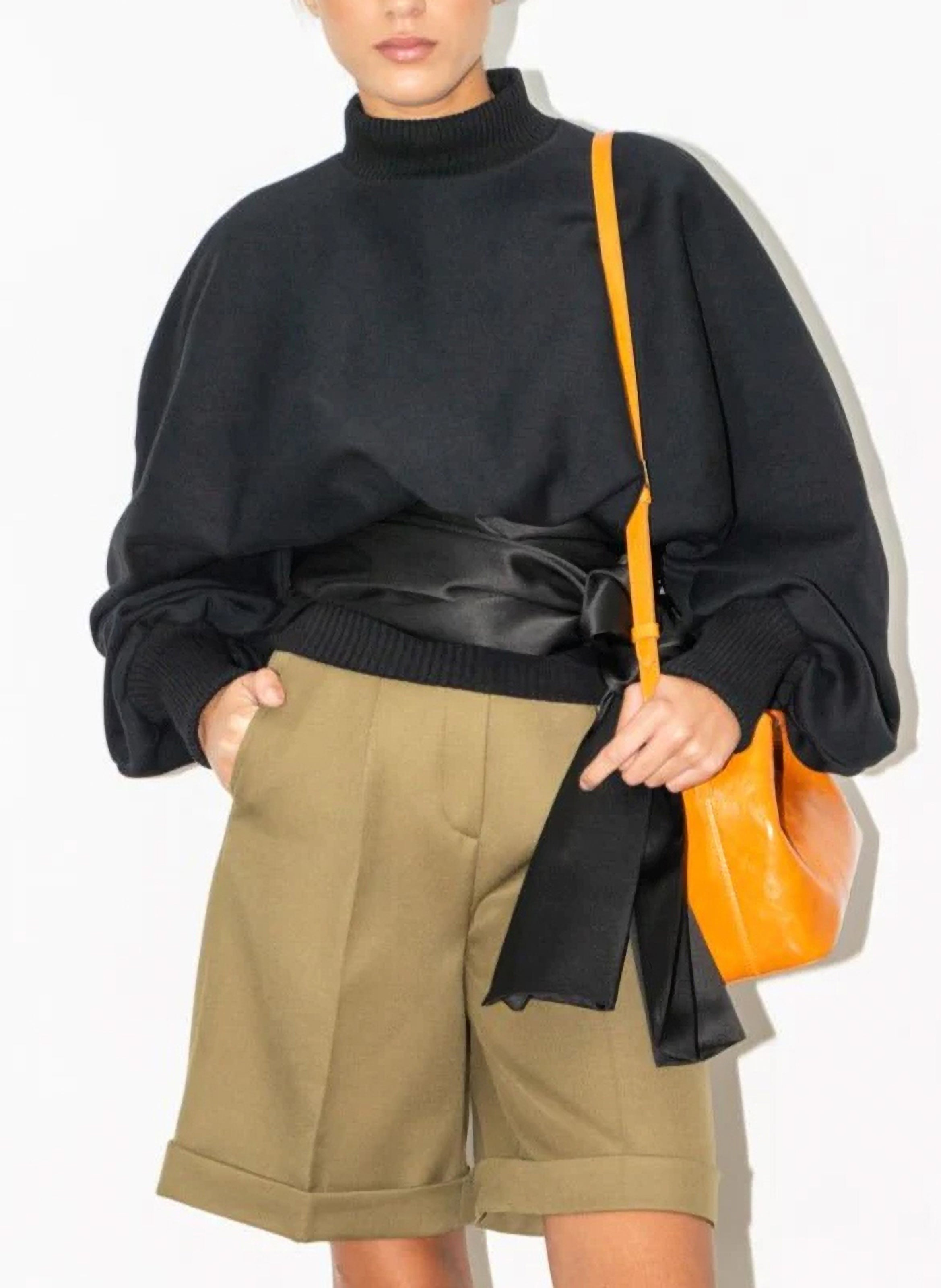 Oversized Sleeves Jumper - 1