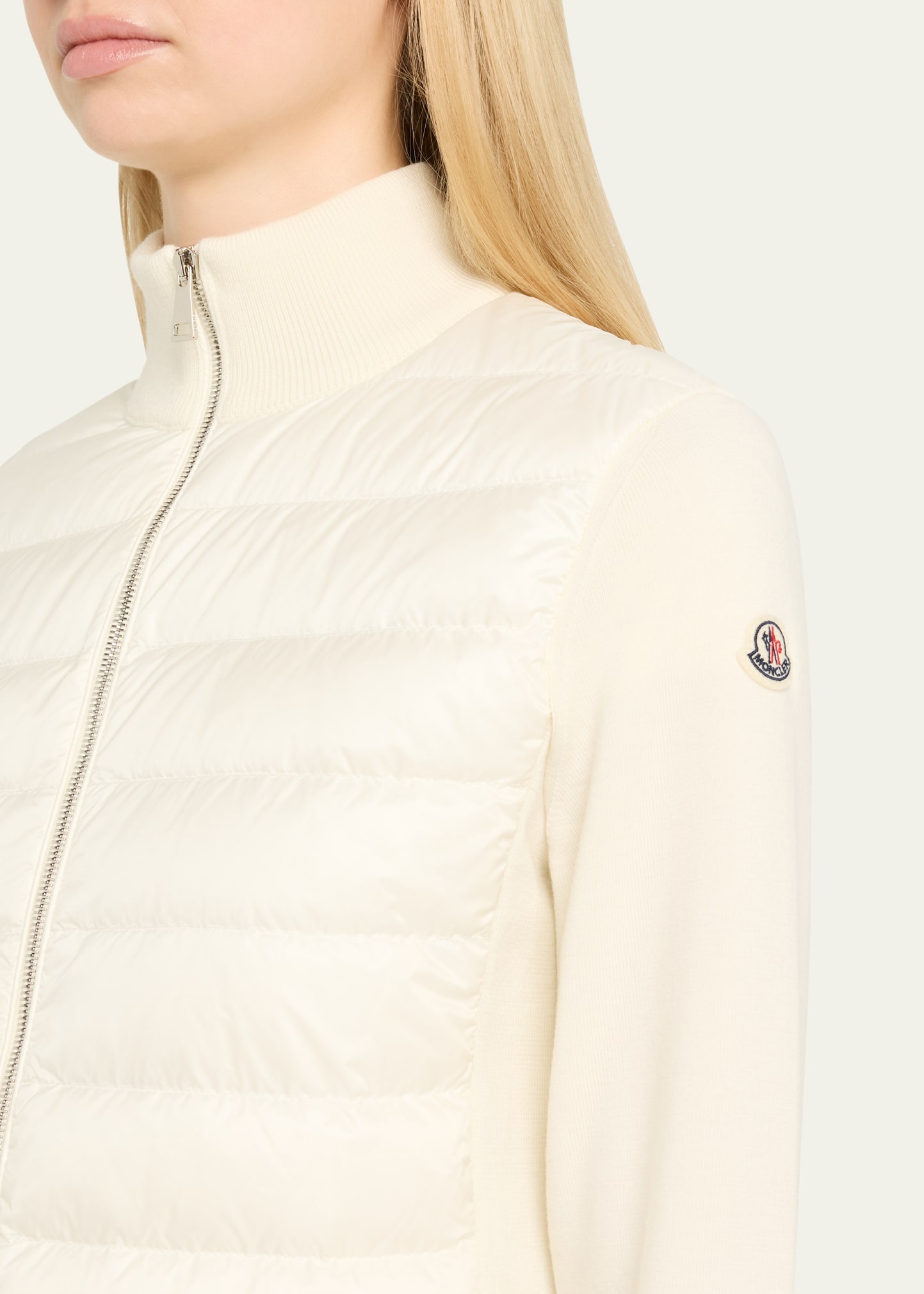 Padded Wool Cardigan - 5