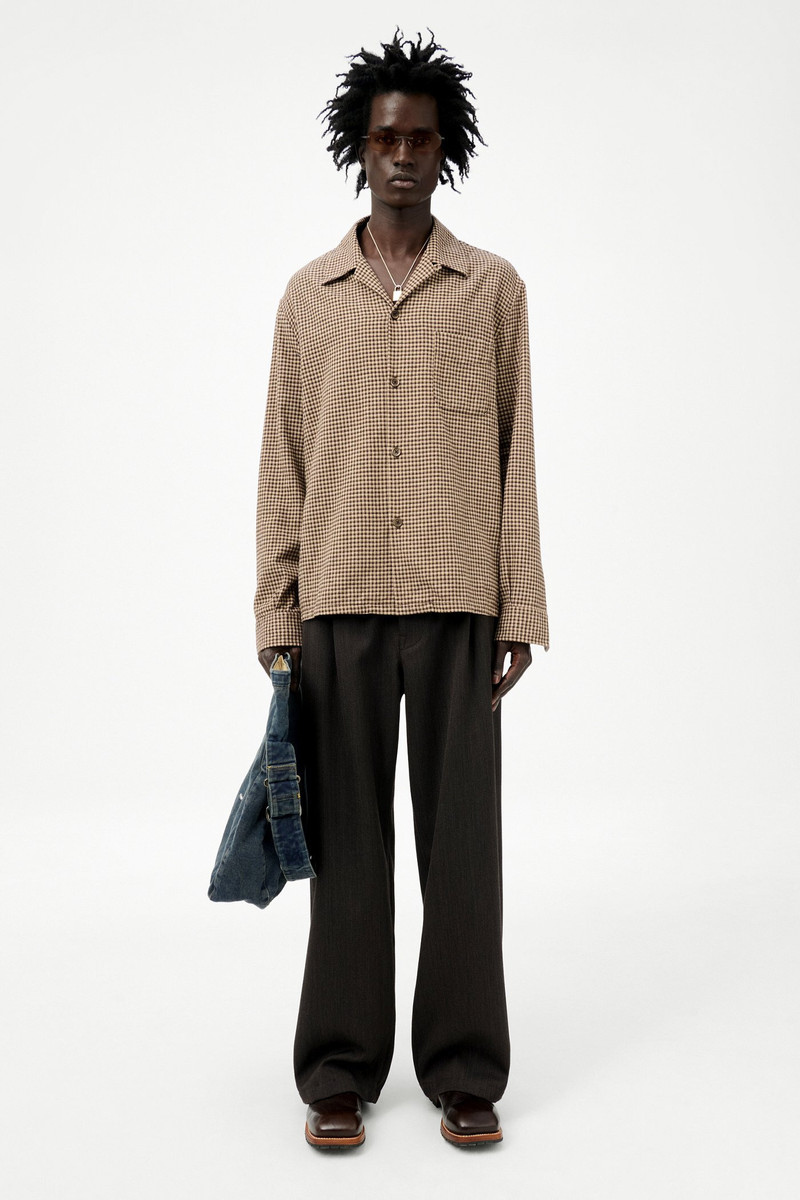 Our Legacy Heusen Shirt Endino Flannel Check outlook