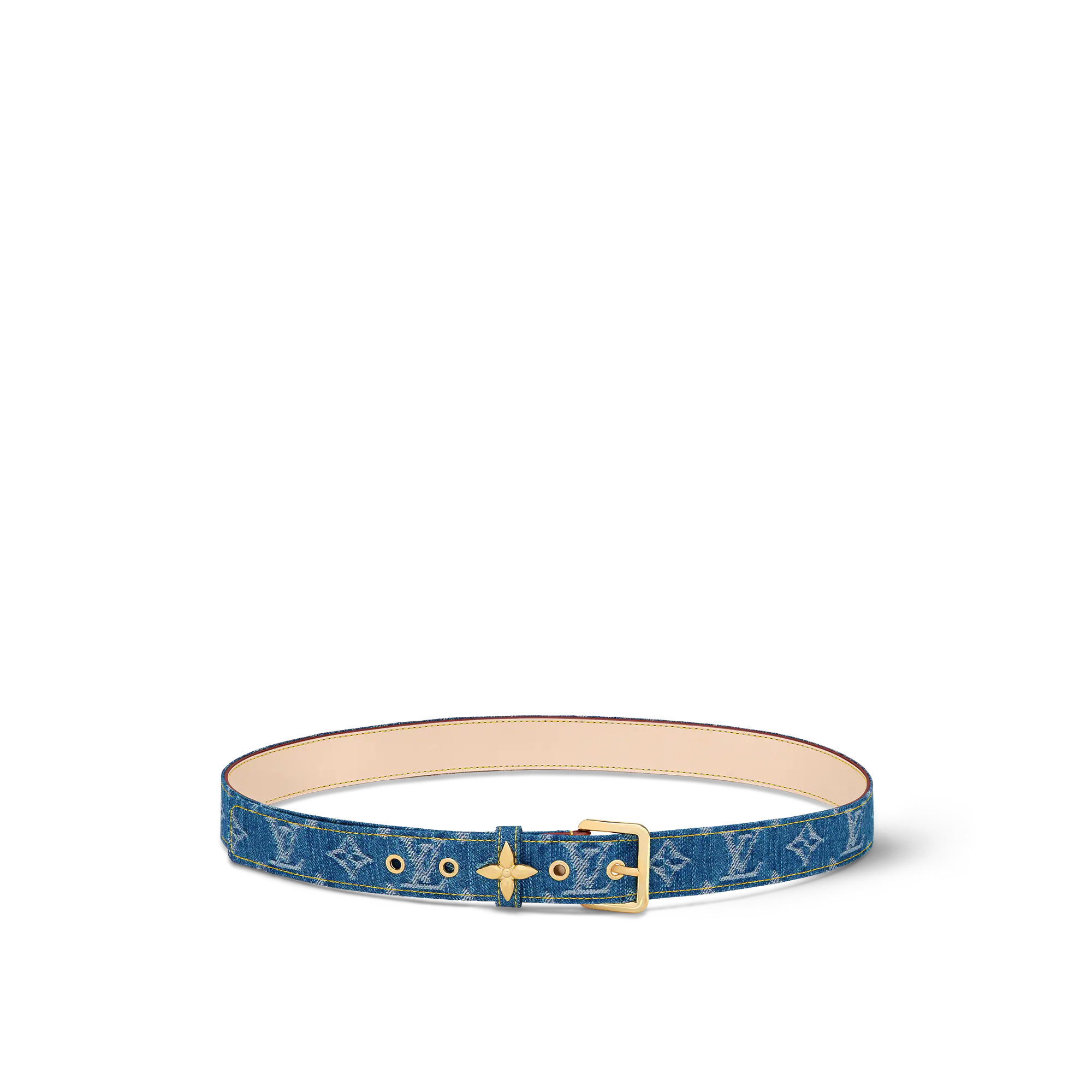 LV Flowergram Ardillon 30mm Belt - 1
