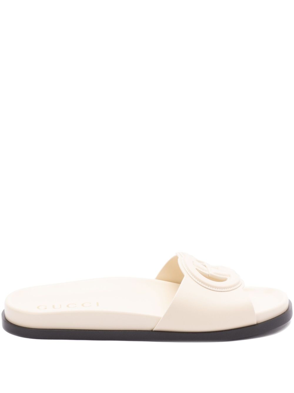 logo-embossed slides - 1