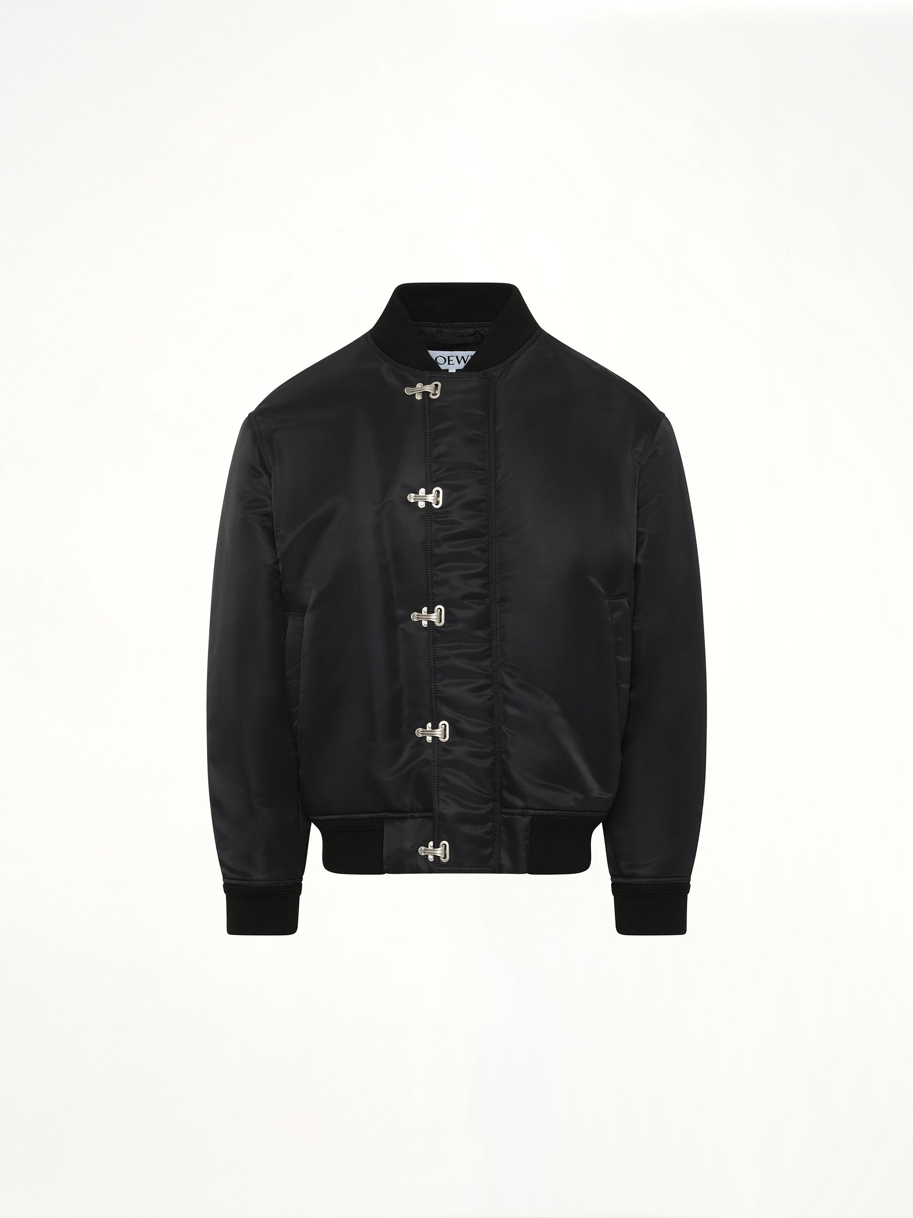 Metal Clip Jacket in Black - 2