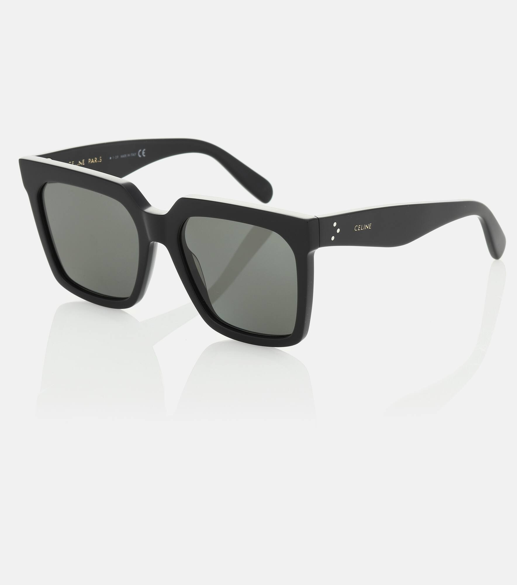 Square acetate sunglasses - 2