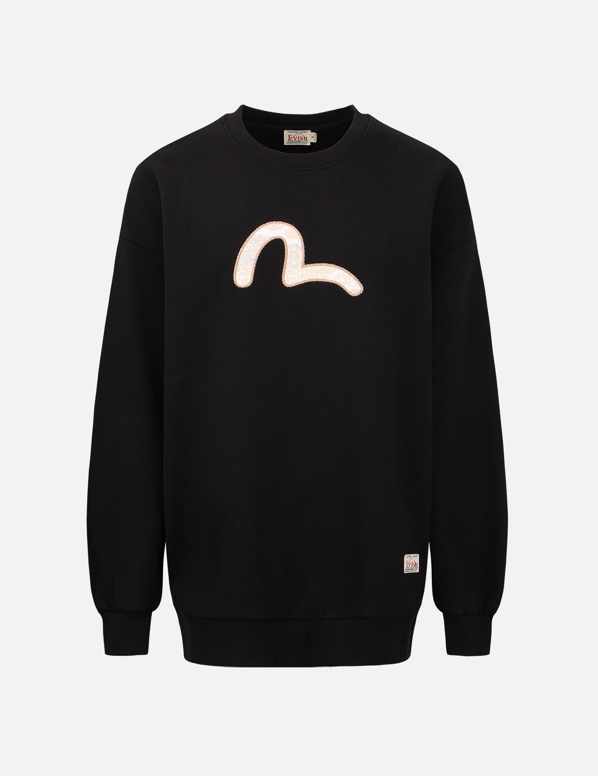 BROCADE SEAGULL APPLIQUÉ SWEATSHIRT - 1