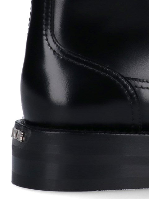 Christian Dior Men Carlo' Logo Ankle Boots - 4