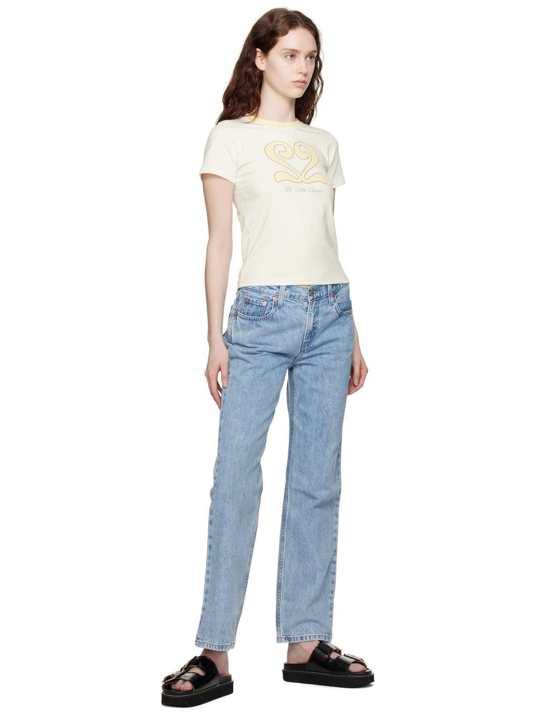 Blue Low Pro Jeans - 4