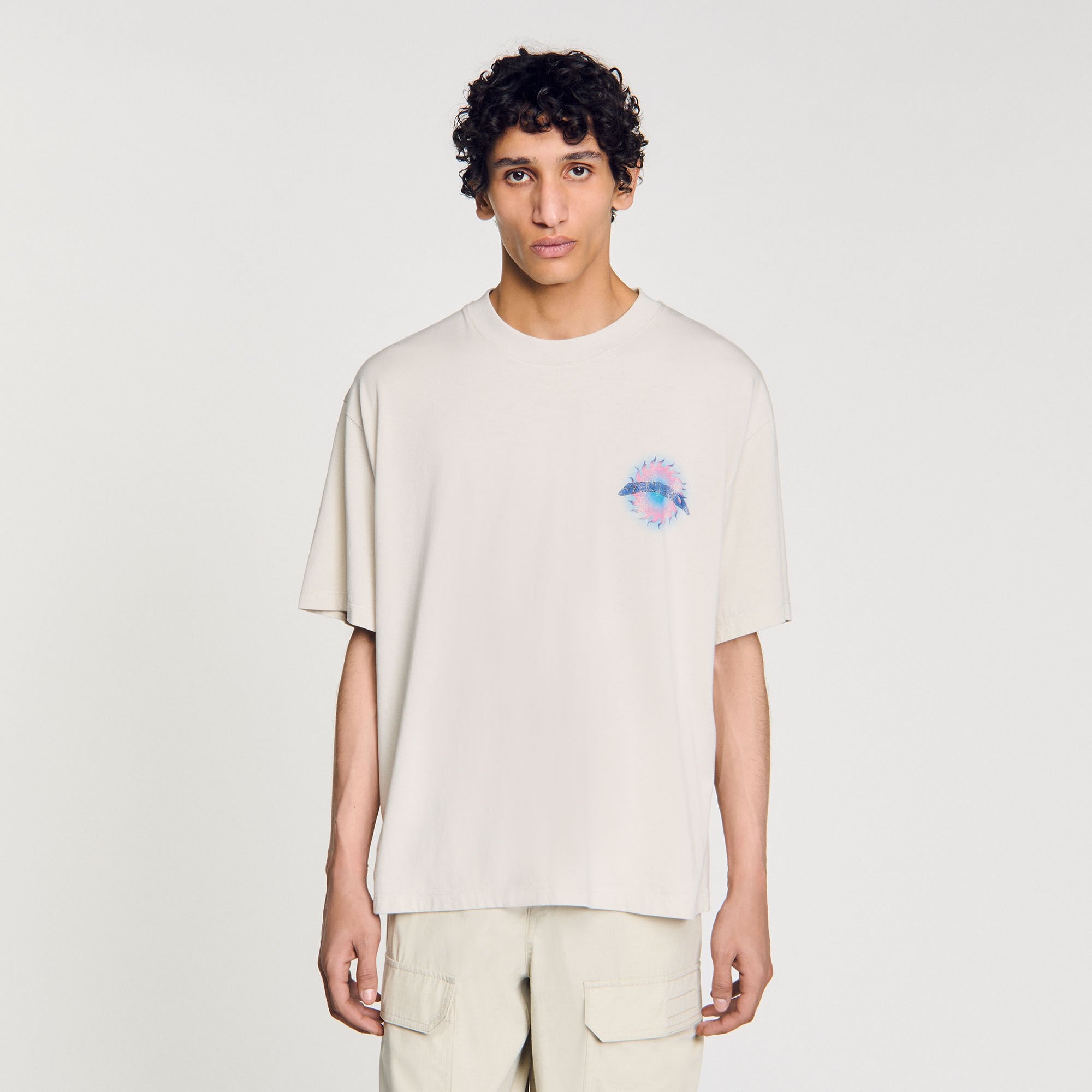 SUN MOTIF T-SHIRT - 4