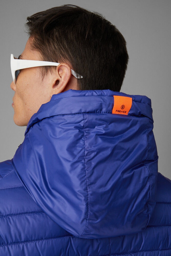 Juris Quilted jacket in Royal blue - 7