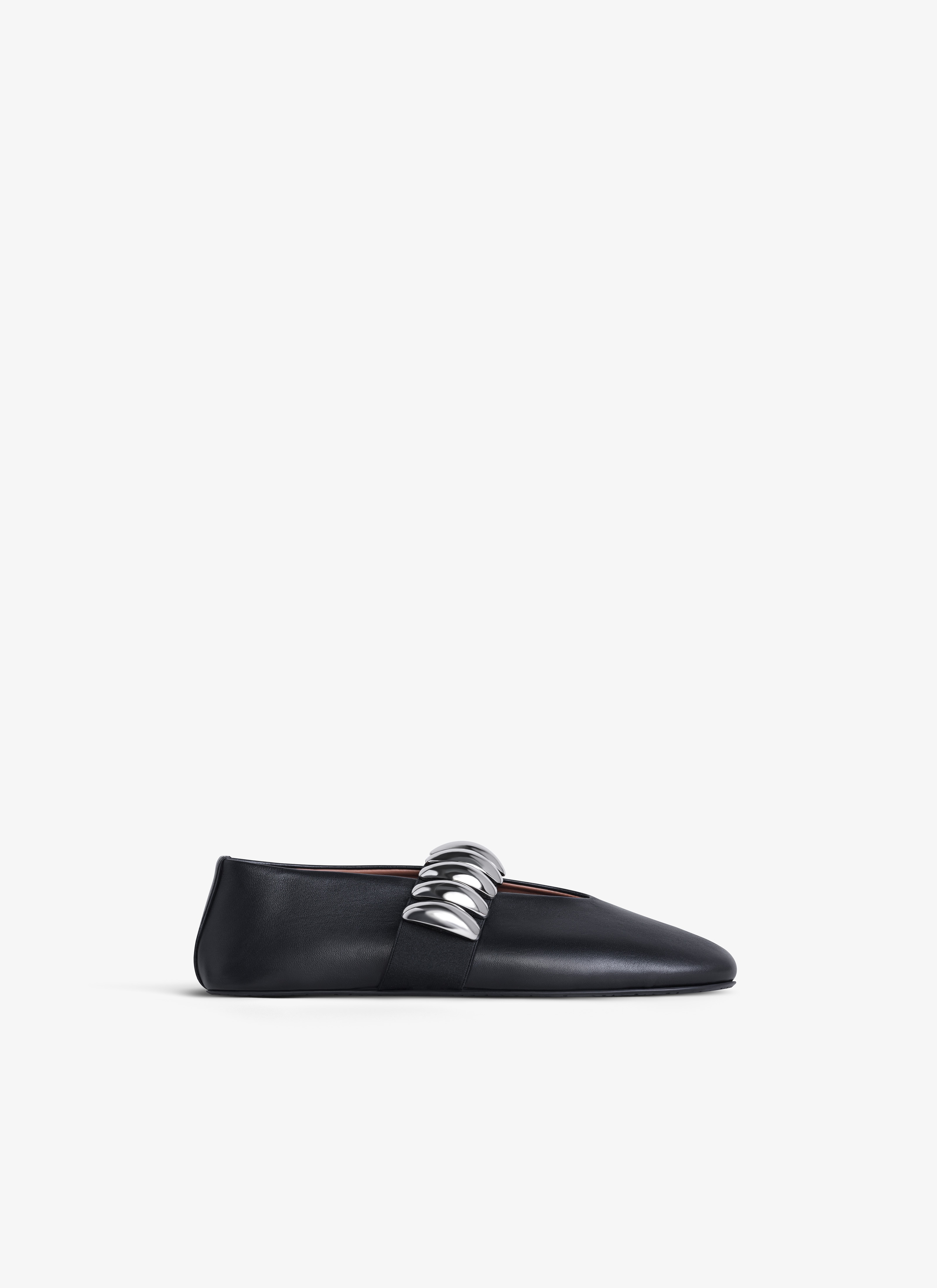 BALLET FLATS TRIBALE IN CALFSKIN - 1