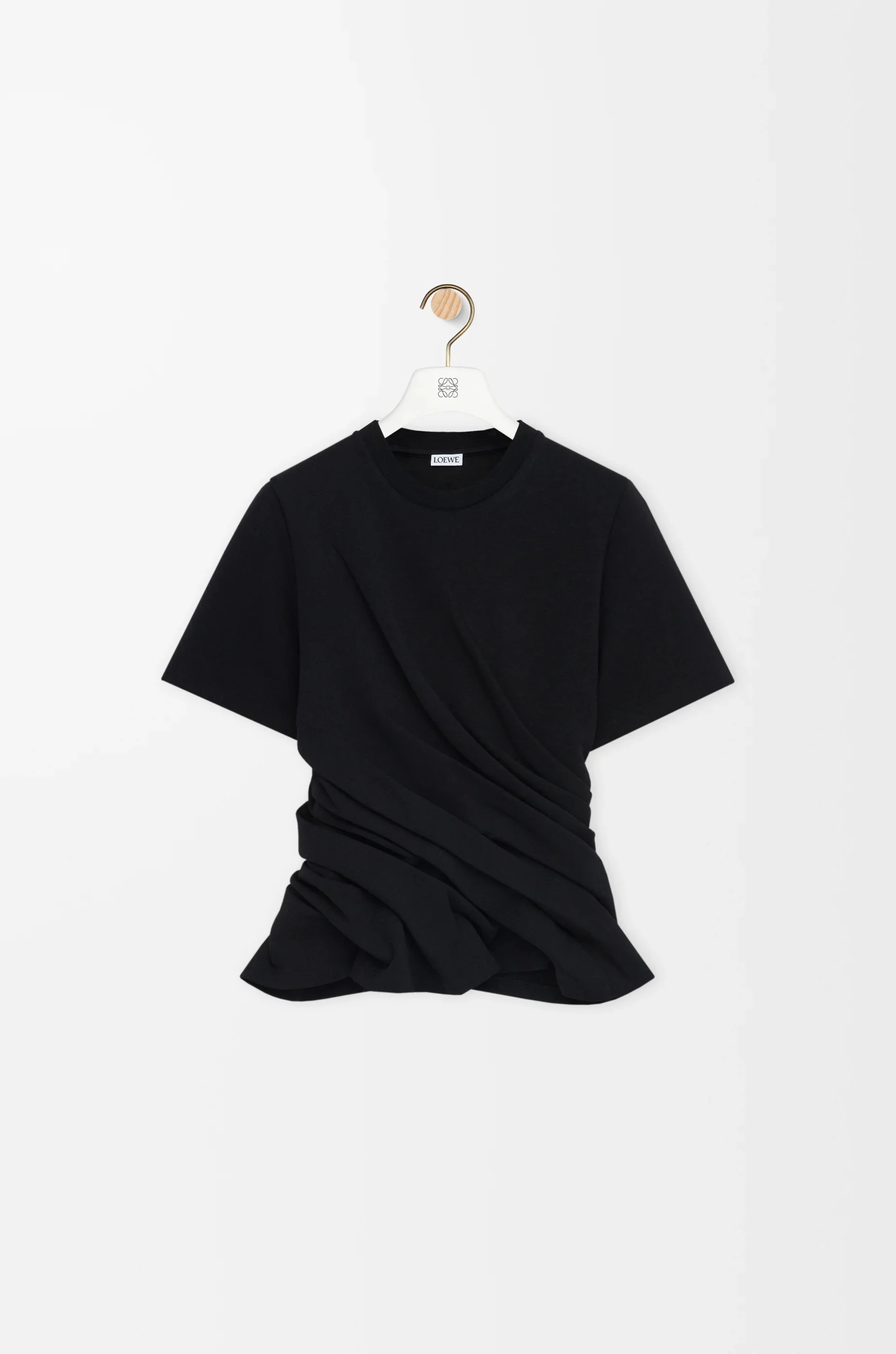 Twisted top in cotton blend - 1