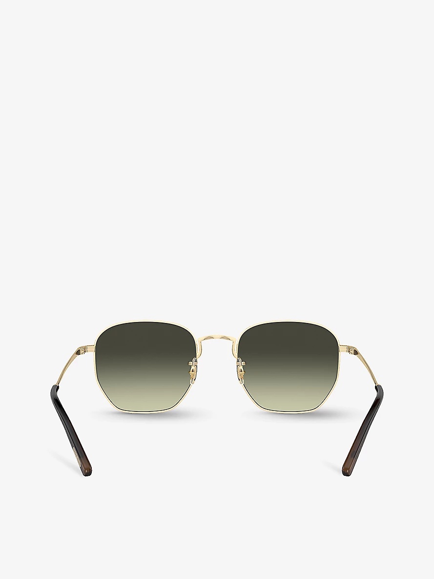 OV1331S Kierney hexagonal-frame metal sunglasses - 4