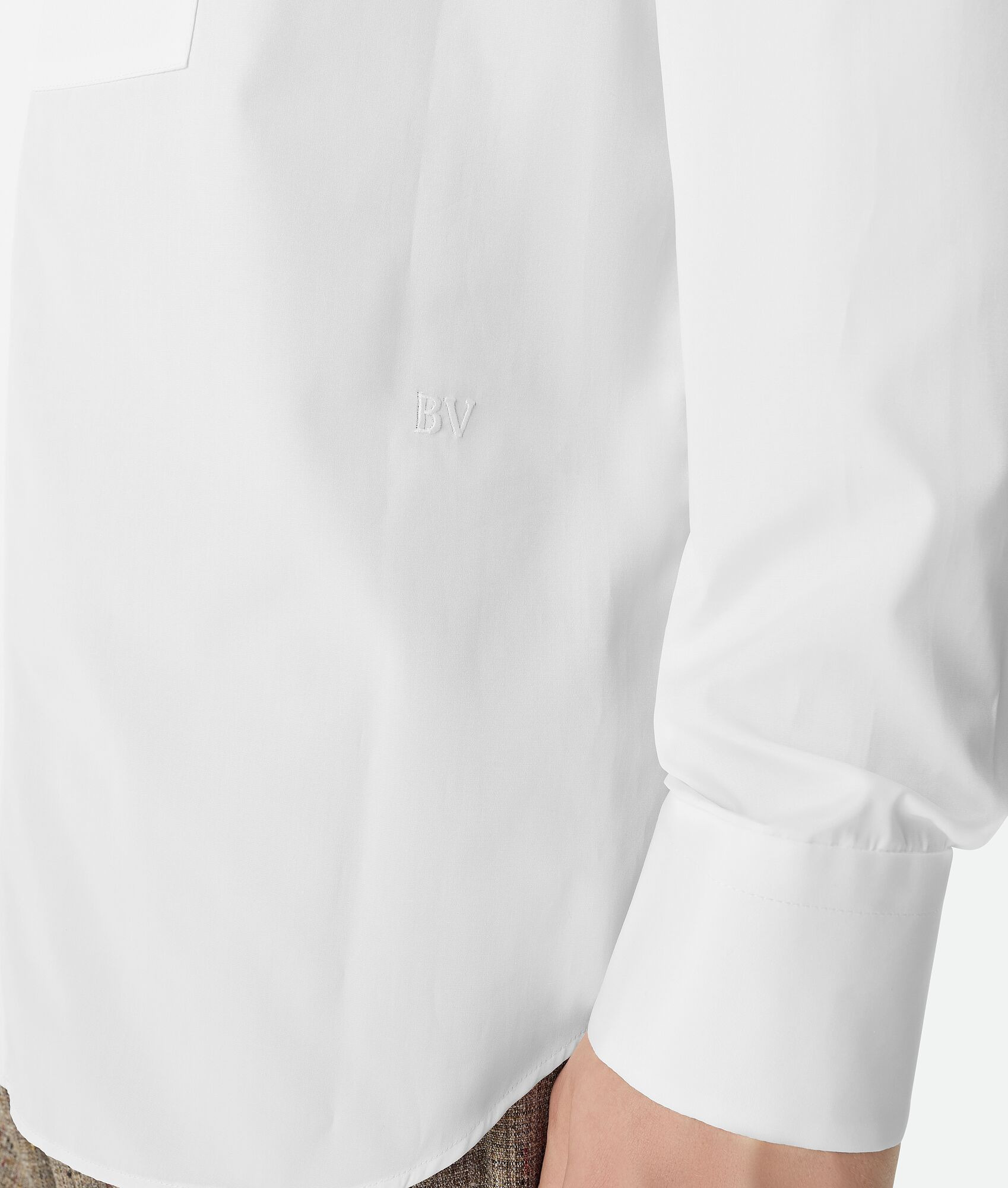 Poplin Plastron Shirt - 4