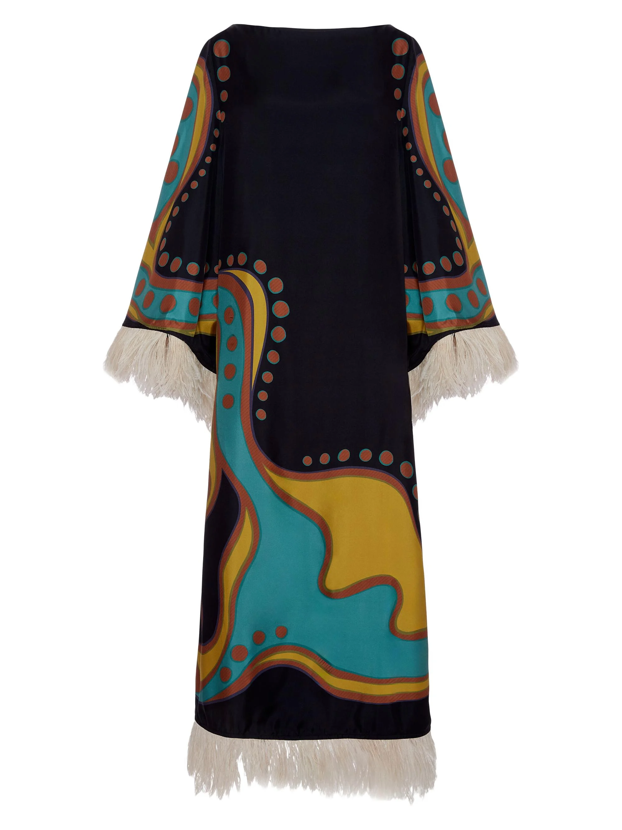Women's Opera Column Dress - Place Black - 1