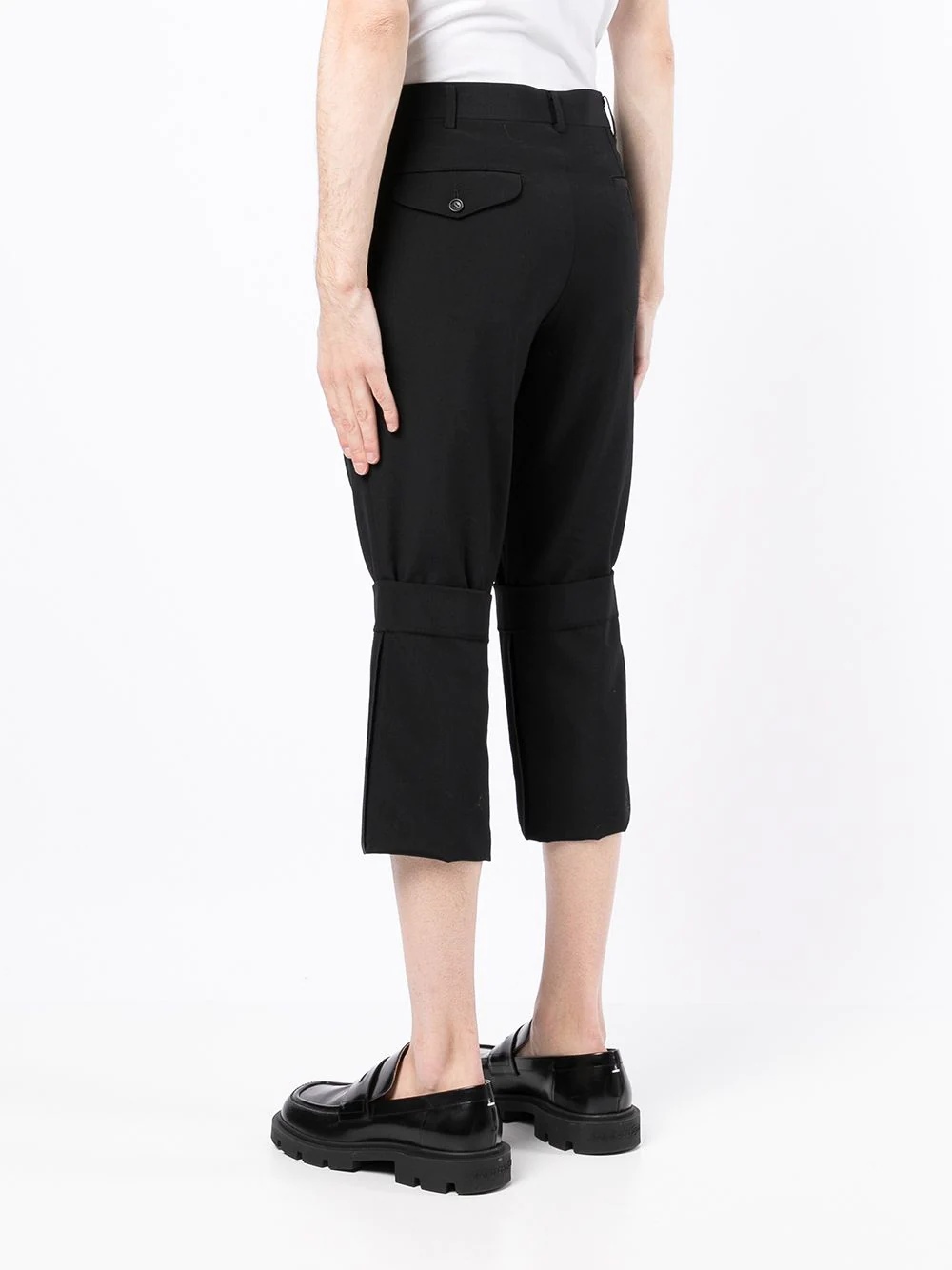 cropped tailored trousers - 4