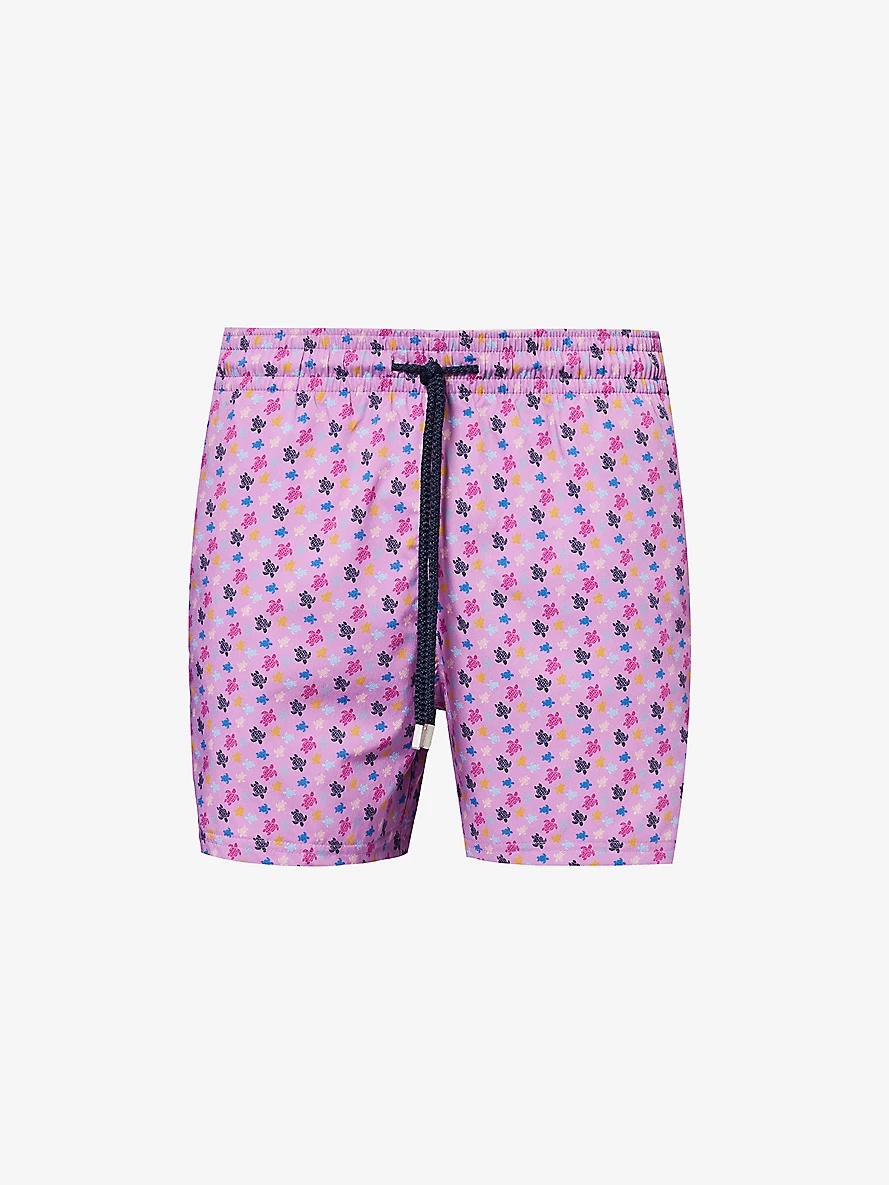 Moorise graphic-print swim shorts - 1