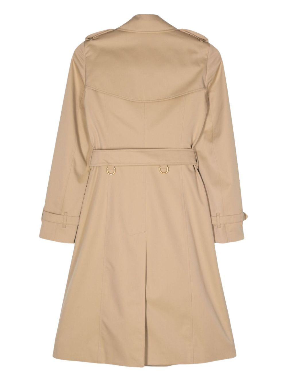 double-breasted trench coat - 2