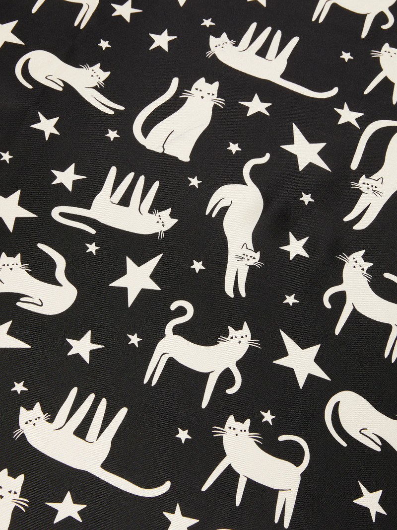 ONESTO Printed silk maxi pocket square 3