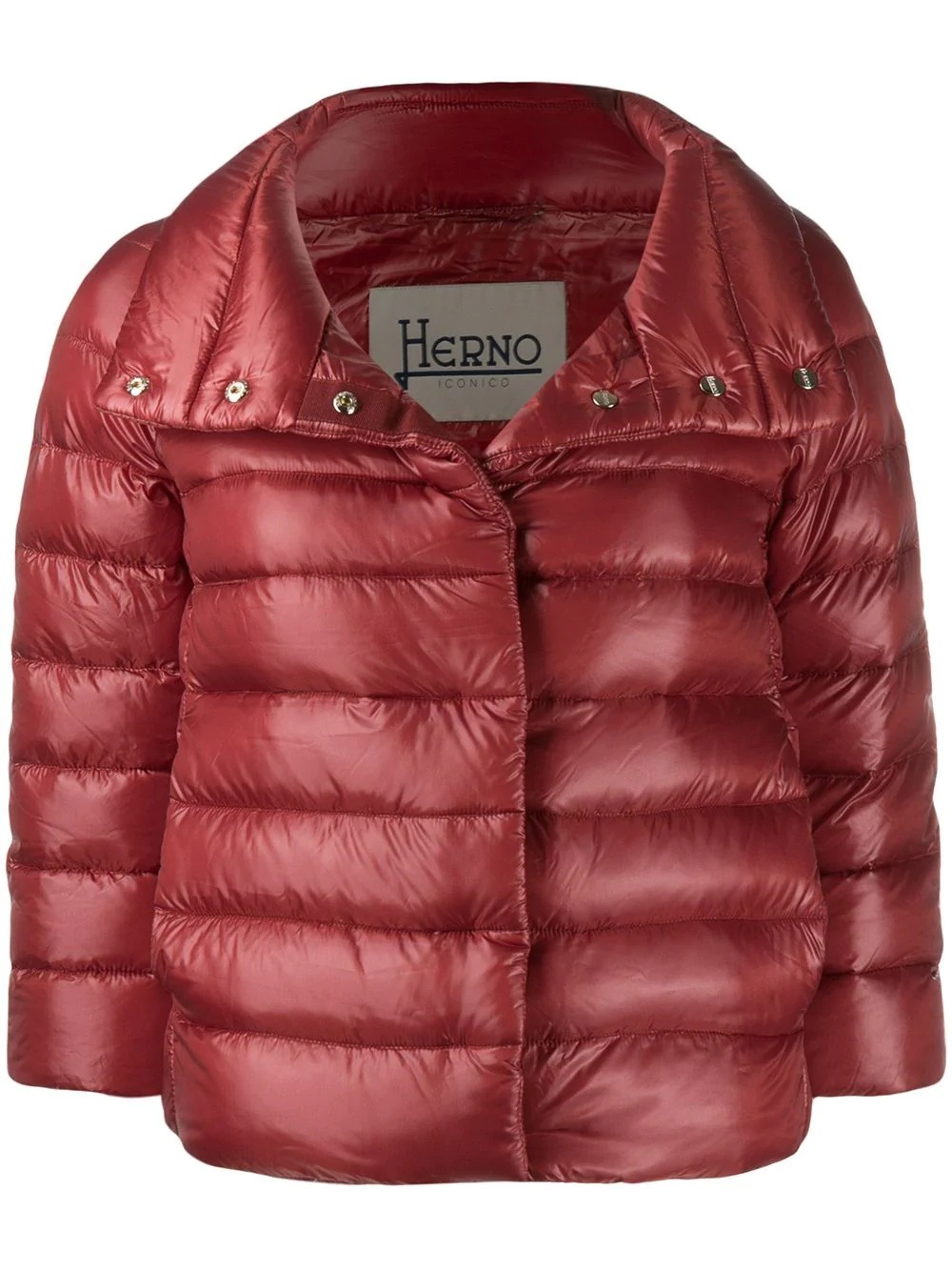 quilted padded jacket - 1