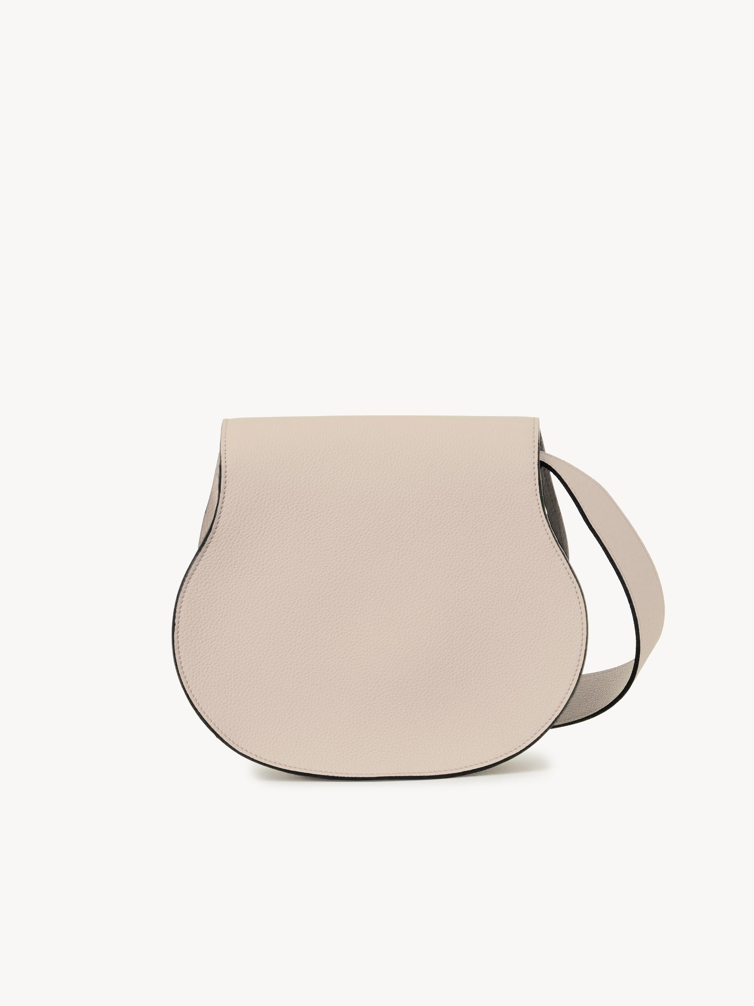 MARCIE SADDLE BAG IN GRAINED LEATHER - 2