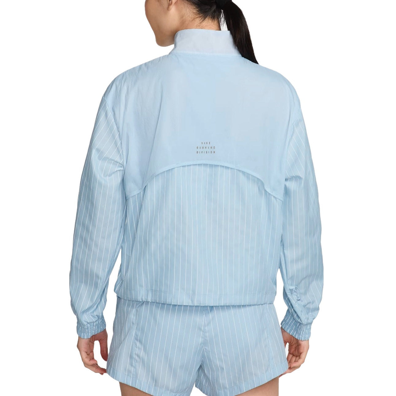 (WMNS) Nike Running Division Jacket Asia Sizing 'Light Armory Blue' FN2720-440 - 2