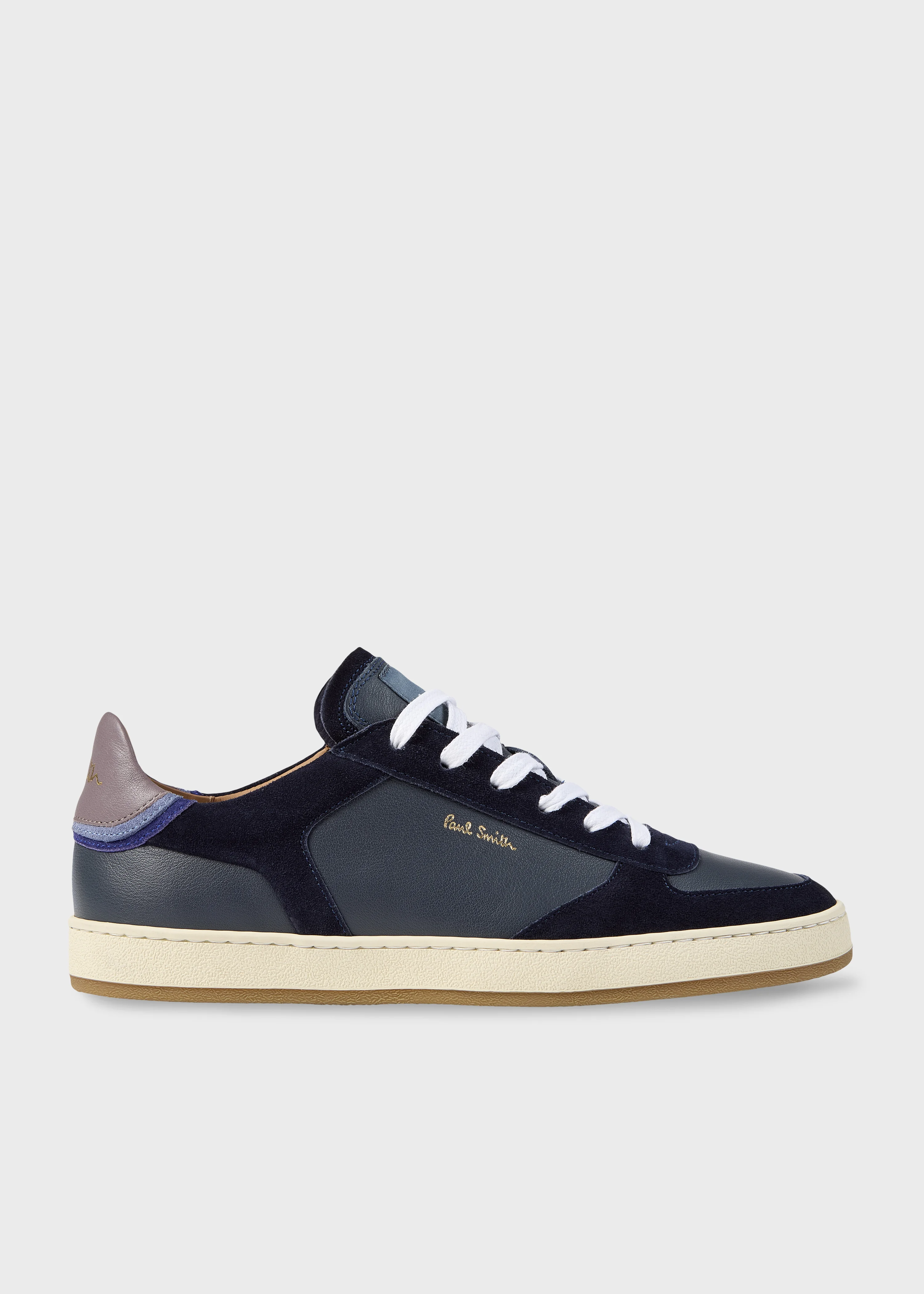 Navy Blue 'Destry' Trainers - 1