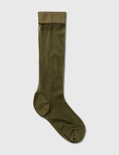 Heron Preston CTNMB LONG SHEER SOCKS outlook