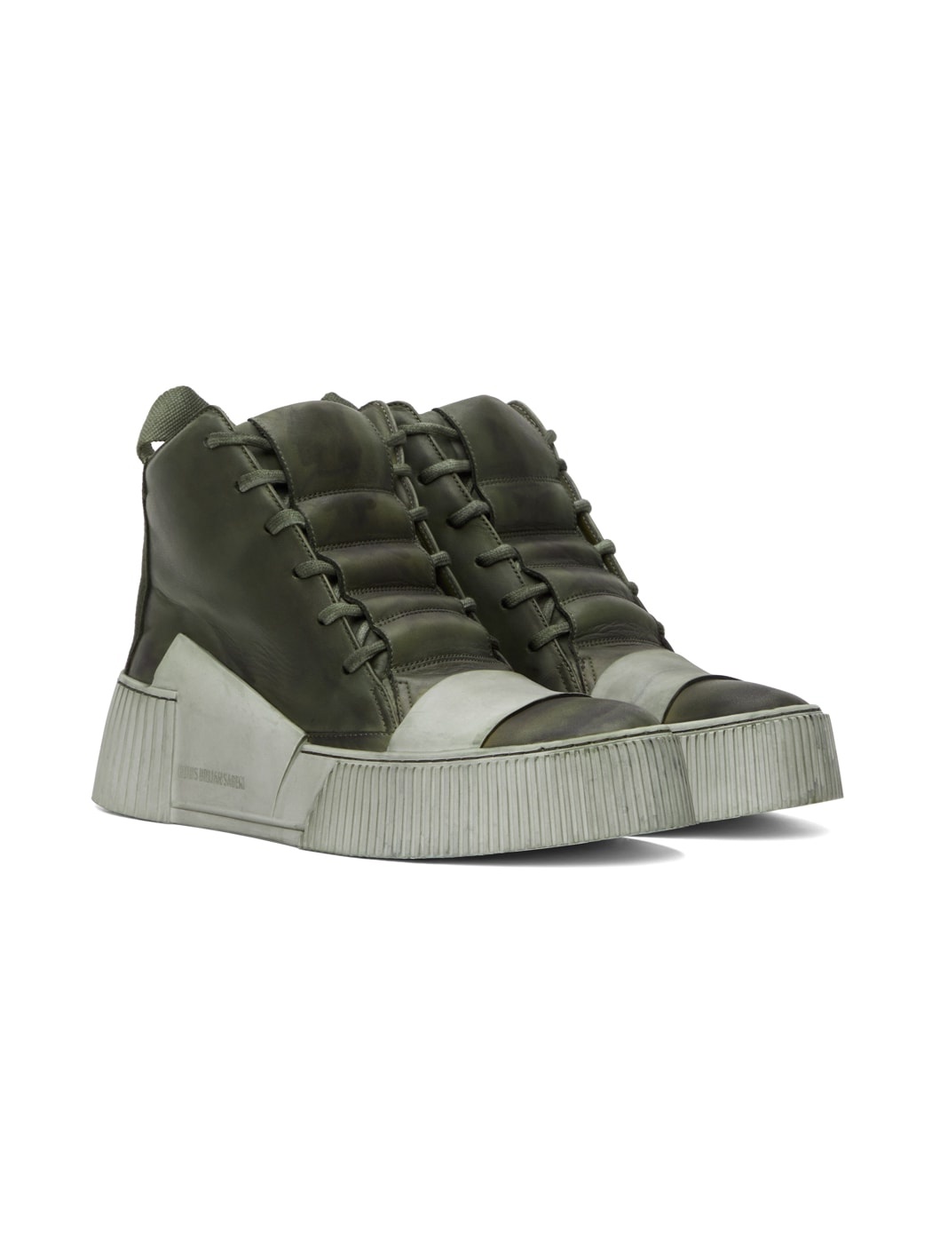 SSENSE Exclusive Khaki Bamba 1.1 Sneakers - 4