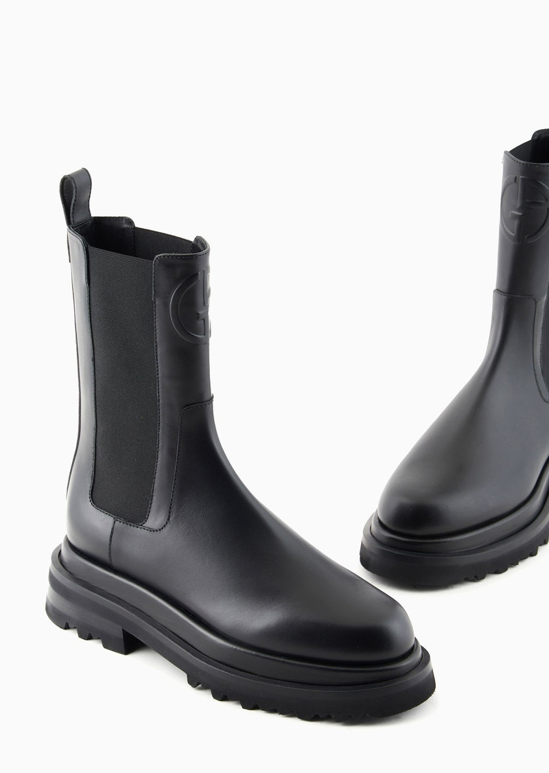 Chunky sole ankle boots 5