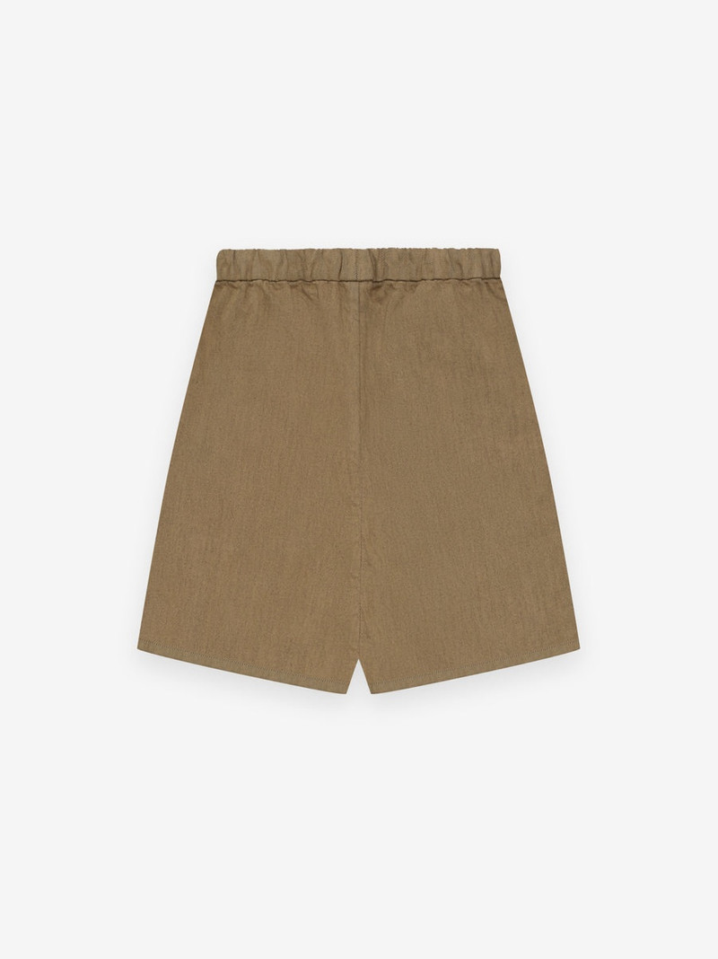 Denim Striped Relaxed Short 2