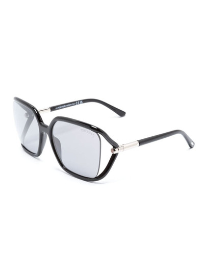 TOM FORD Solange 02 butterfly-frame sunglasses outlook