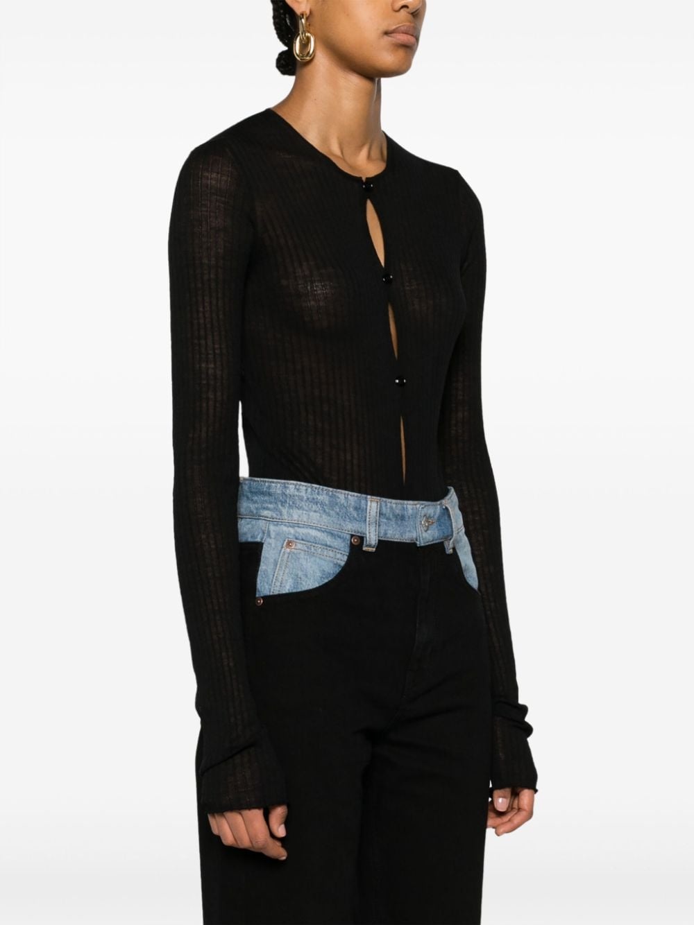 Dinar ribbed bodysuit - 3