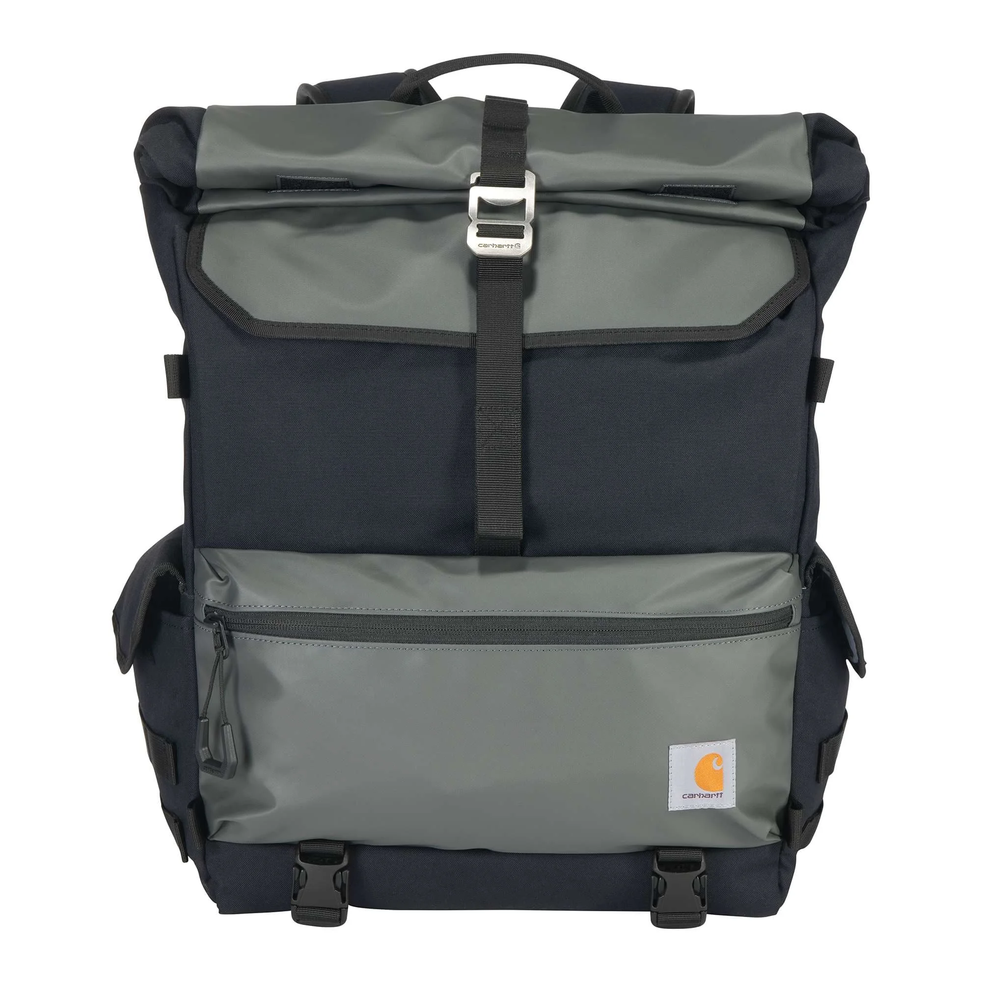 40L Nylon Roll-Top Backpack - 1