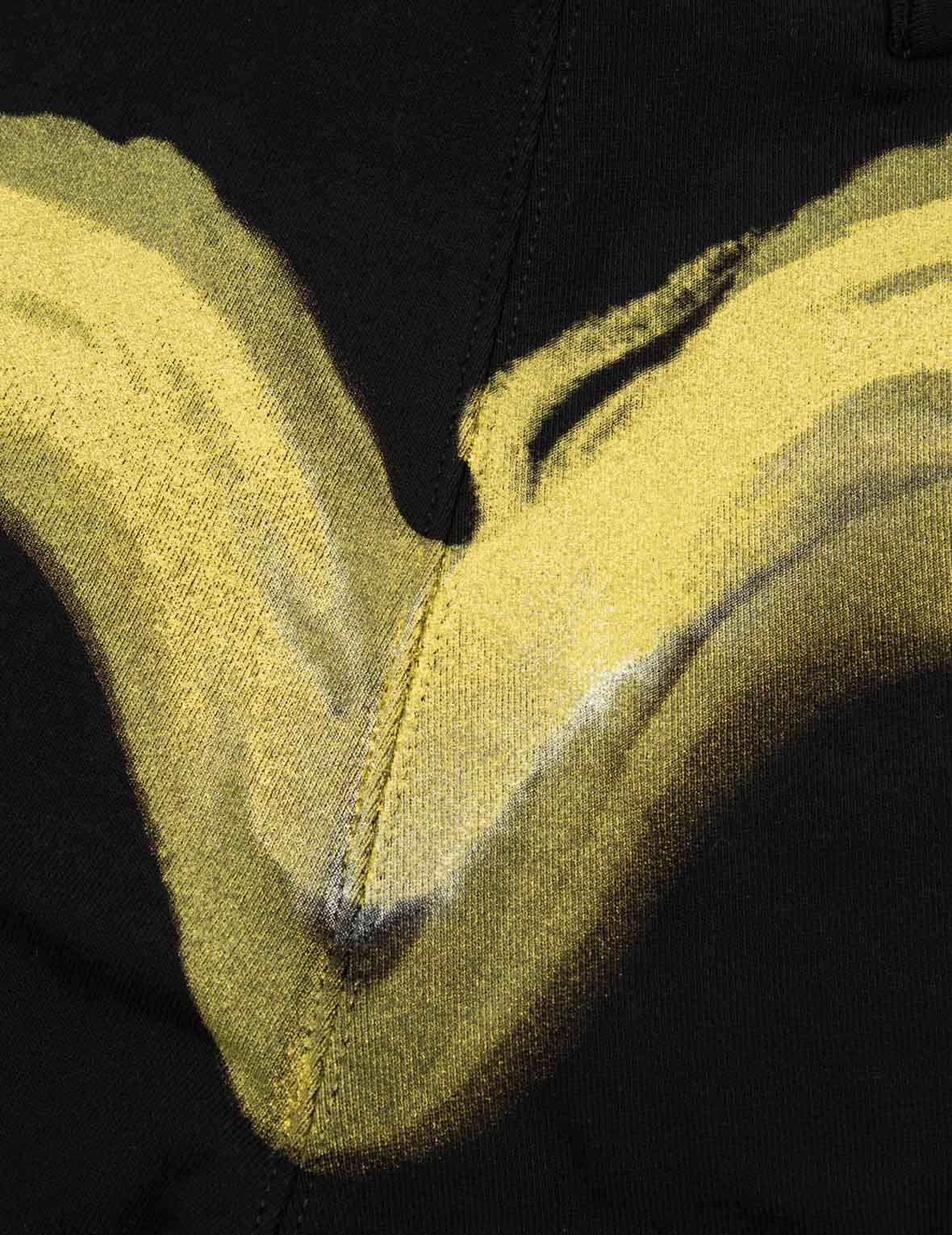 2-LAYER HAND-BRUSHED DAICOCK FOIL PRINT SWEATPANTS - 12