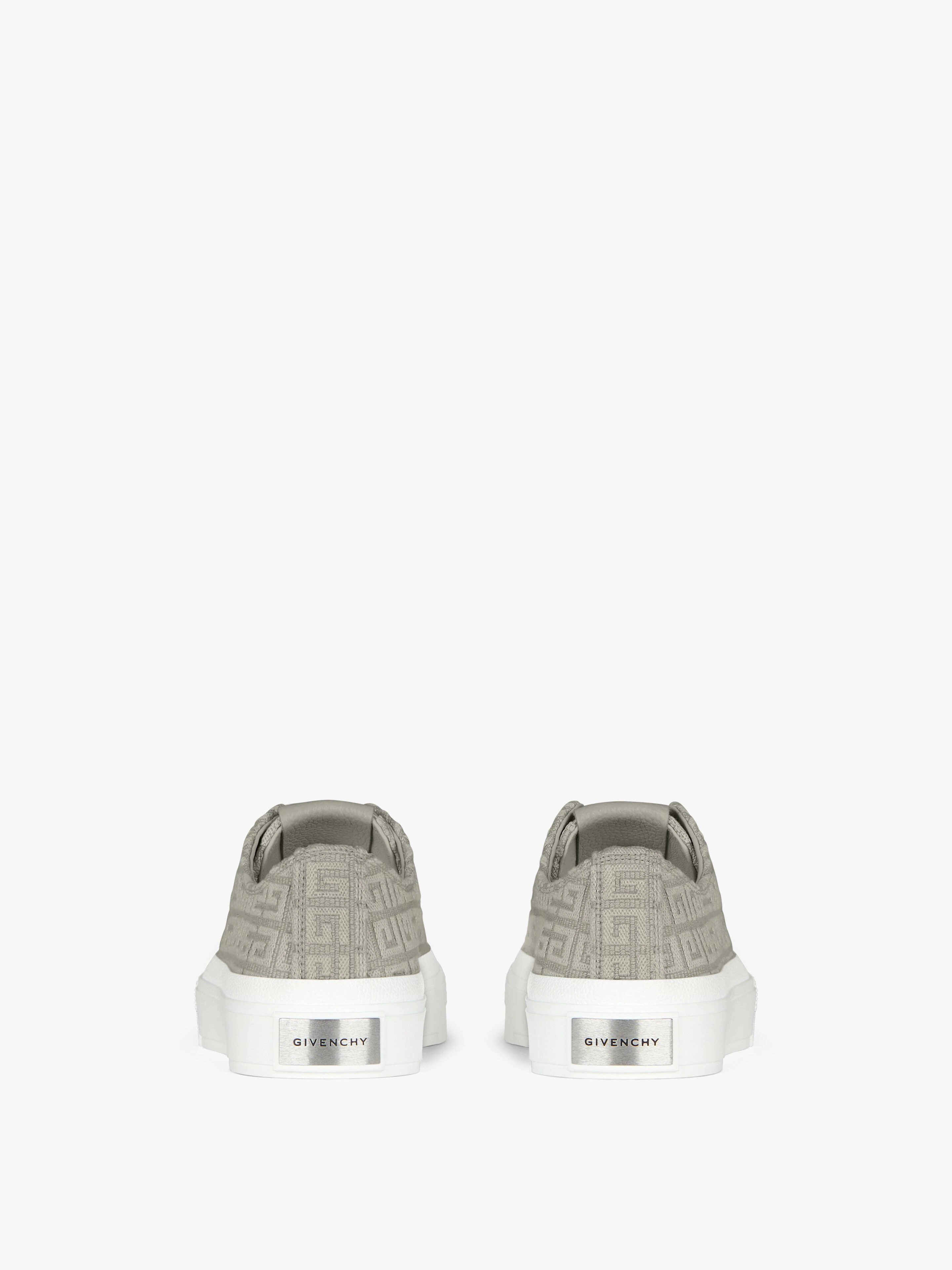 CITY SNEAKERS IN 4G EMBROIDERED CANVAS - 7