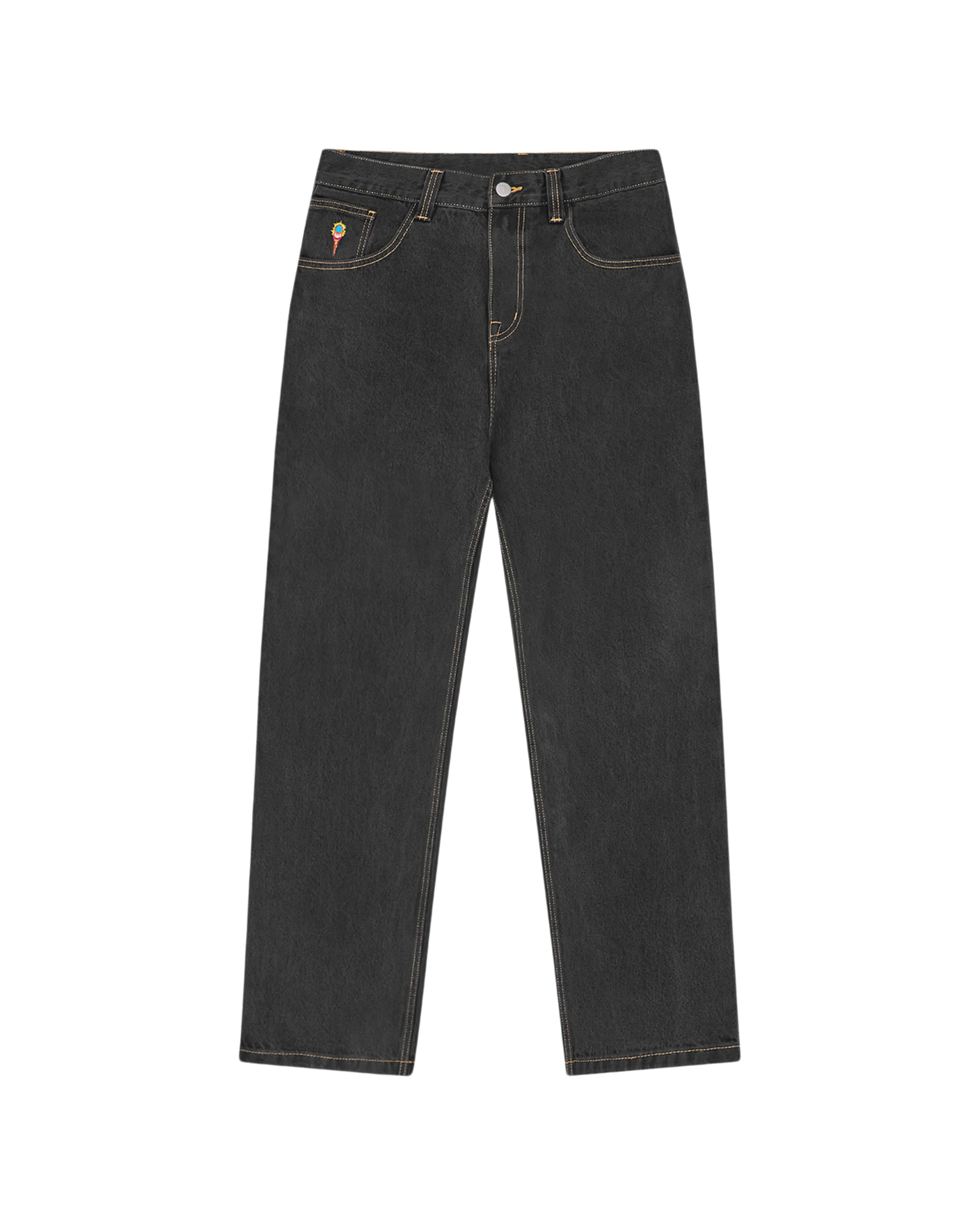 CONES & BONES DOUBLE SCOOP DENIM PANTS - 1