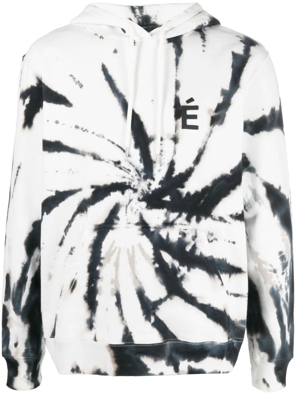 Klein tie-dye print hoodie - 1