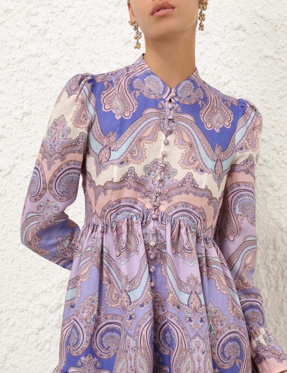 MAXINE LONG SLEEVE MINI DRESS - 5
