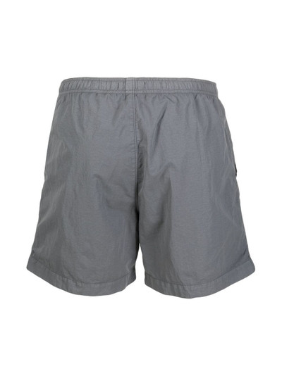 C.P. Company logo-patch slip-on swim shorts outlook