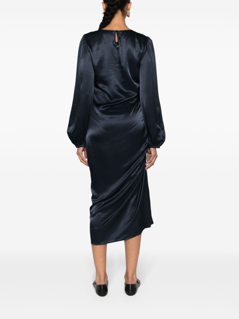 Saelvira ruched midi dress - 4