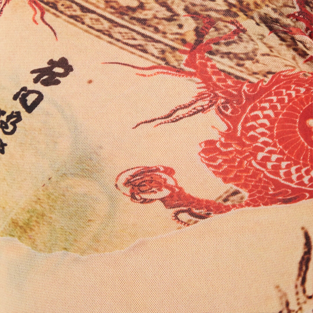 Pants with Oriental Print - 5