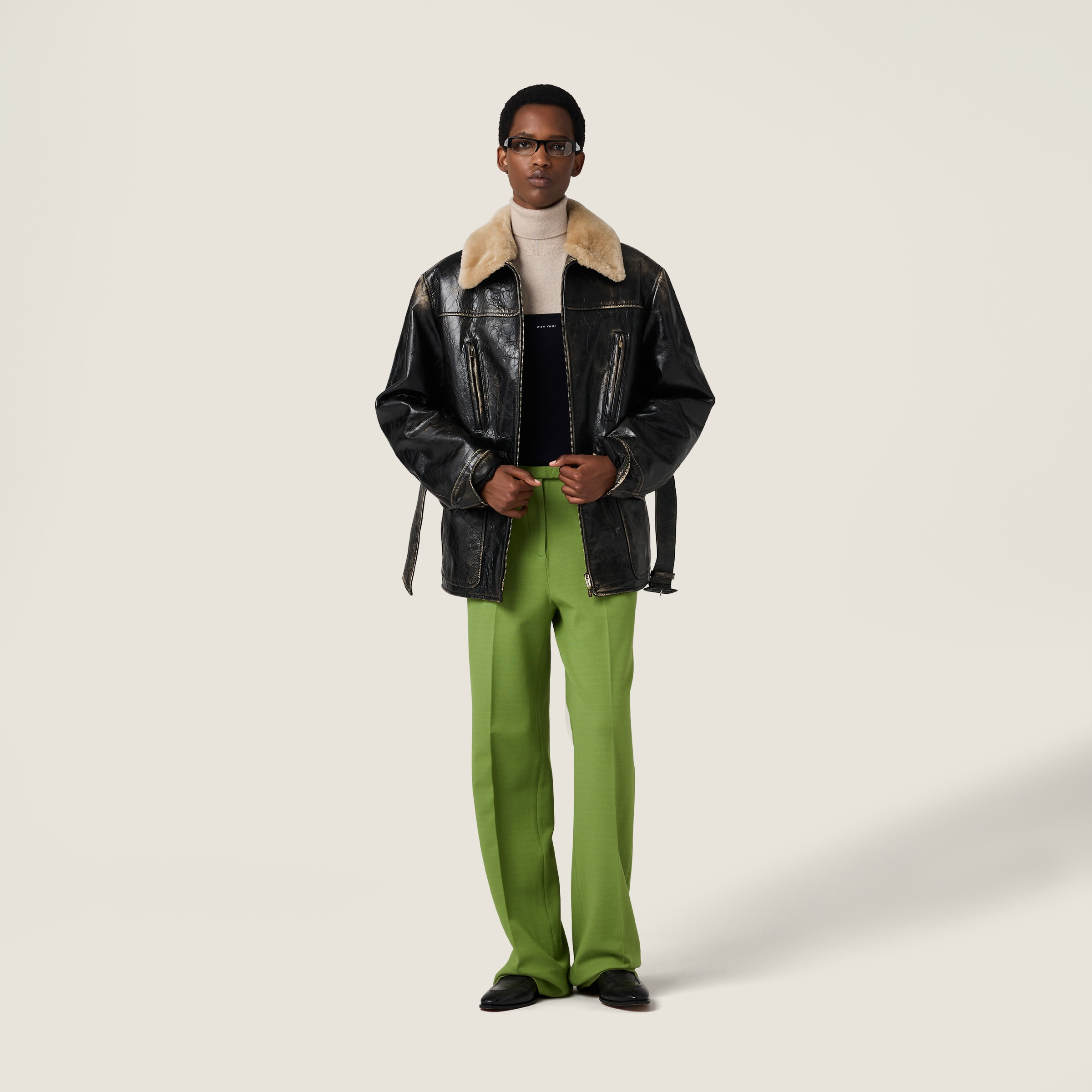 Cashmere turtleneck sweater - 5