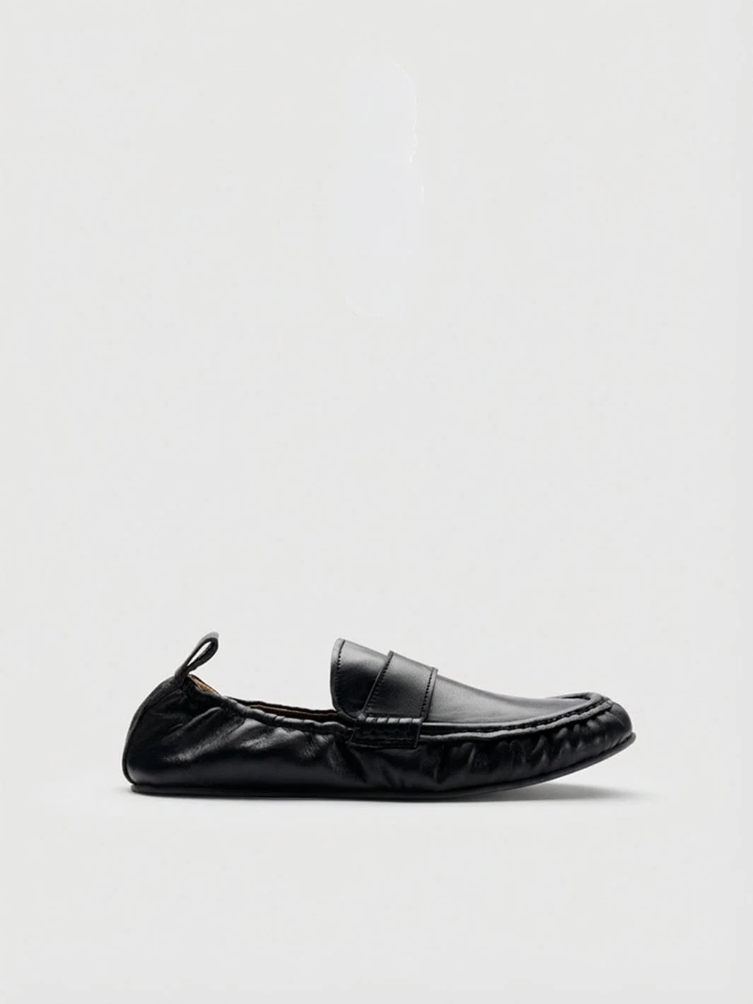 Lauria Black Nappa Slip-ins - 1