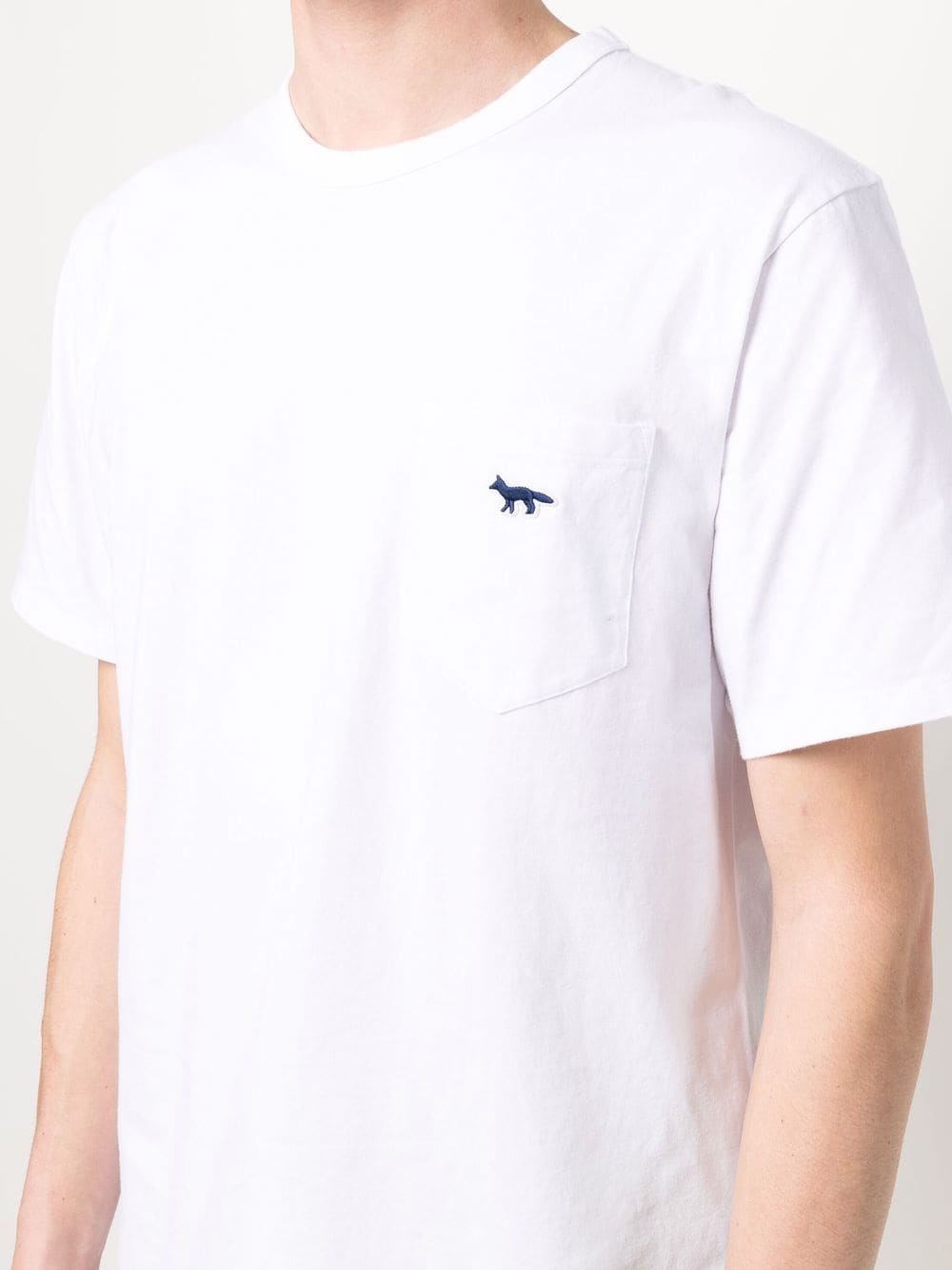 Fox-patch Classic Pocket T-shirt - 5