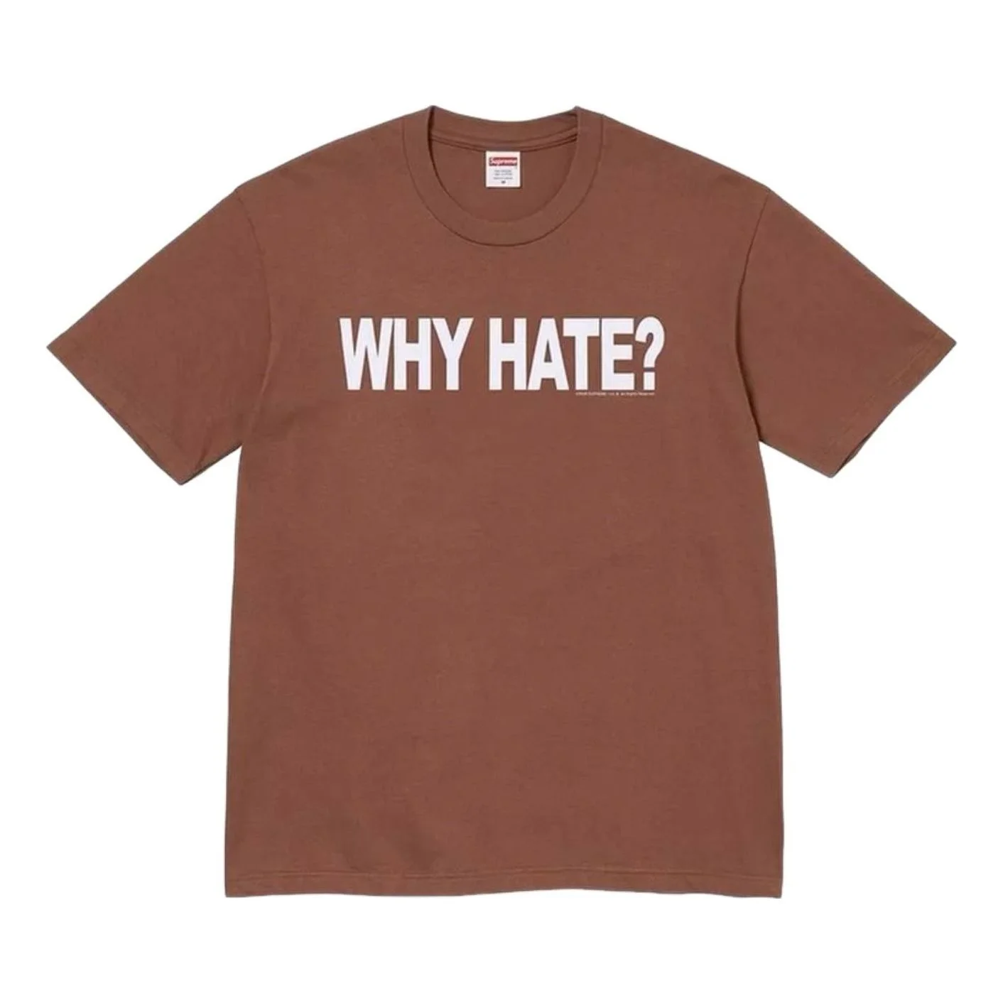 Supreme SS26 Based T-Shirt 'Brown' SUP-SS26-348-BRN - 1