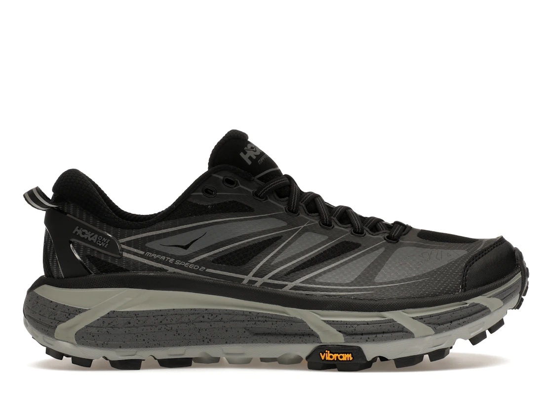 Hoka One One Mafate Speed 2 Black Castlerock - 1