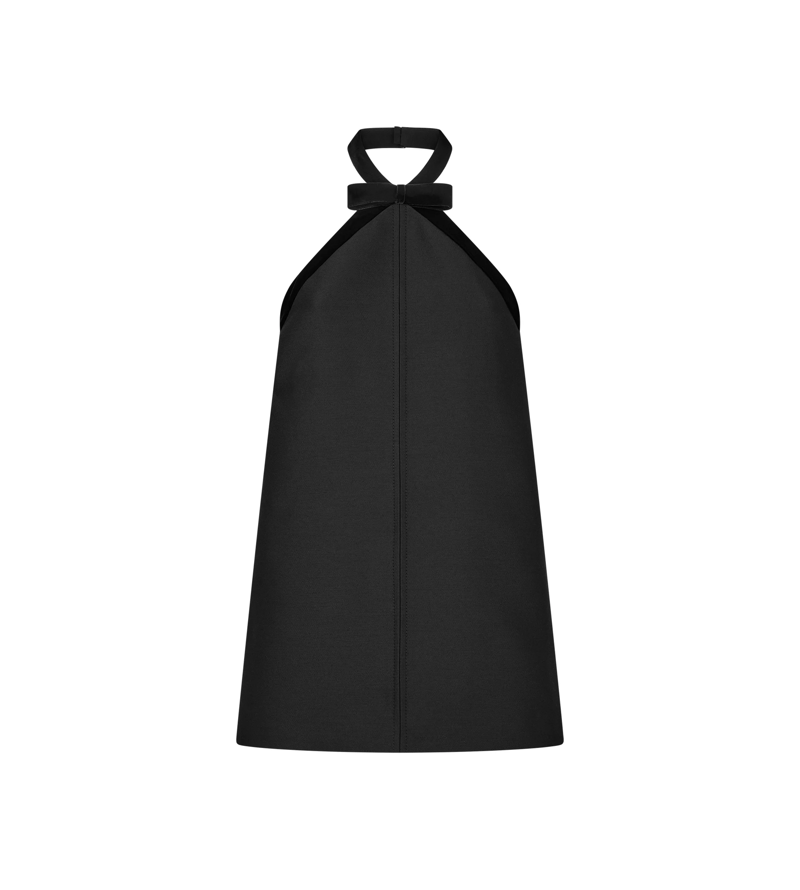 MINI COCKTAIL DRESS WITH BOW DETAIL - 1