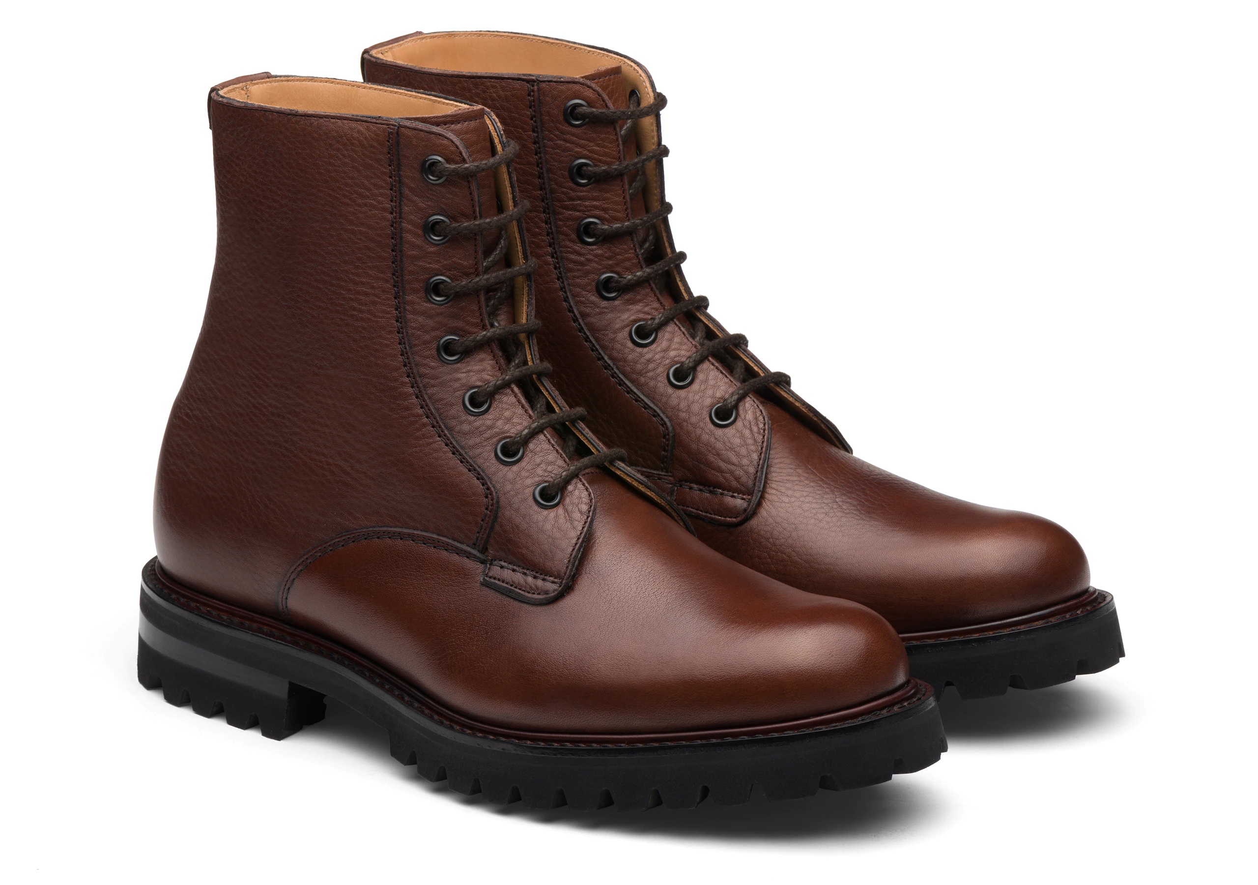 Coalport 2
Soft Grain Lace-Up Derby Burnt - 2