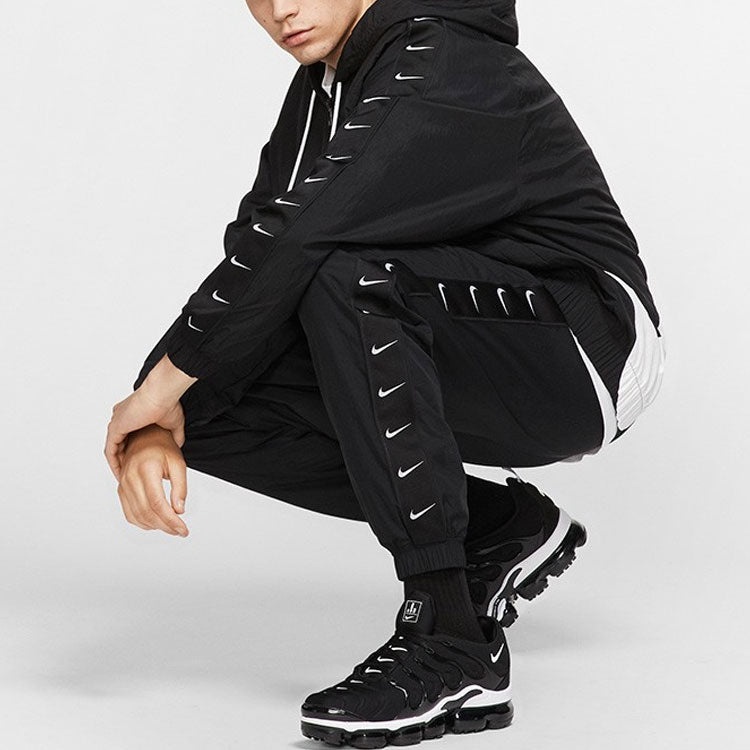Nike Nike As Nsw Swoosh Pant Side Sports Pants Black CD0422-010